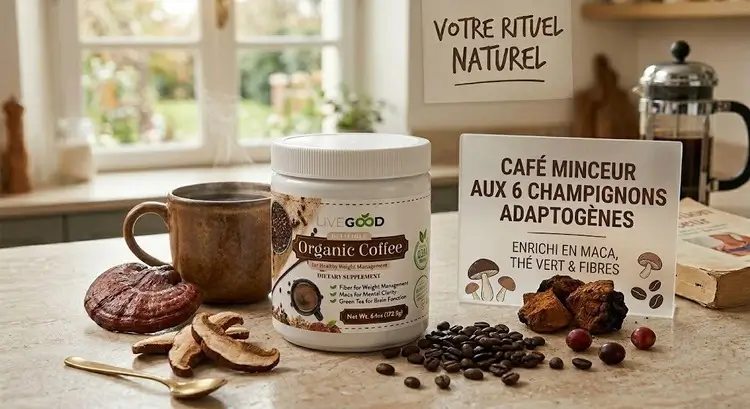 avis café minceur aux 6 champignons livegood