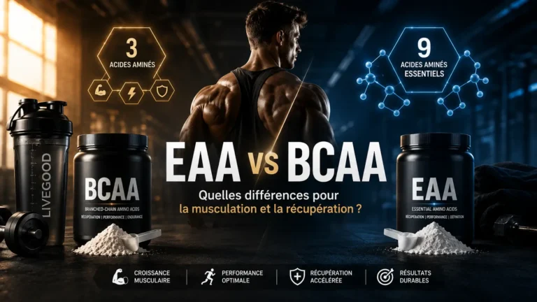 EAA vs BCAA pour la musculation et la récupération